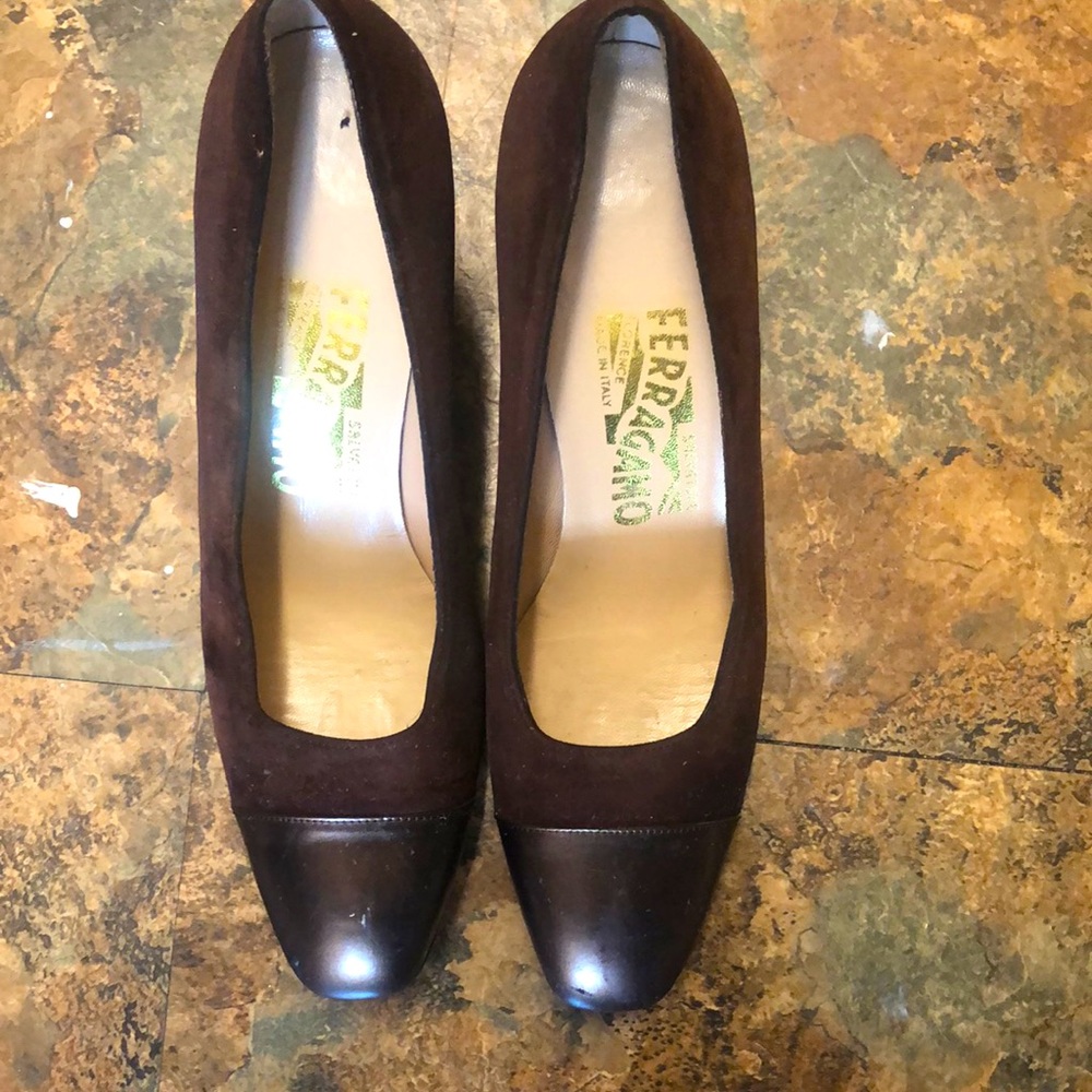 Women’s Brown Salvatore Ferragamo Heels